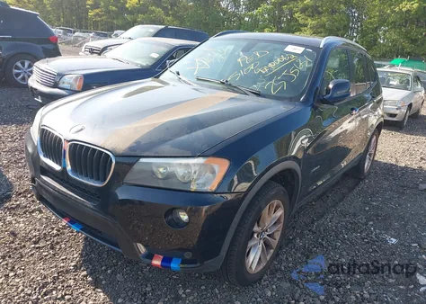 2013 BMW X3 xDrive28I from USA, damaged, VIN 5UXWX9C51D0A11162